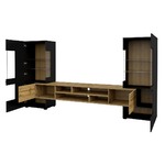 Akram_noir_bois_ensemble_meuble_TV_2
