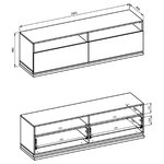Iria_meuble_TV_160cm_dimensions