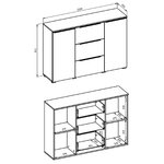 Jacob_buffet_2portes_3tiroirs_dimensions