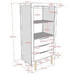 vipack-smile-armoire-3tiroirs-dimensions