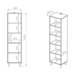Alycia_bibliotheque_colonne_dimensions
