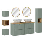 jade_vert_salle_de_bain_pack_120cm_meuble_double_vasque_4_tiroirs_colonne_3_armoire_1