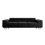 Canapé_convertible_3_places_Wilson_velours_Noir_1