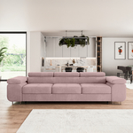 Canapé_convertible_3_places_Wilson_velours_Rose_2