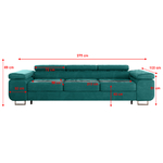 Canapé_convertible_3_places_Wilson_velours_Vert_sapin_4