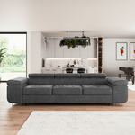 Canapé_convertible_3_places_Wilson_velours_Gris_foncé_2