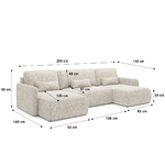 Canapé_U_convertible_4_places_avec_coffre_Lazare_Gris_clair_7_dimensions