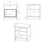 Kaius_cachemire_bois_chevet_dimensions
