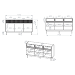 Connie_cachemire_bois_buffet_3portes_3tiroirs_dimensions