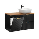 Adriel_noir_bois_100cm_panier_linge_simple_vasque_1