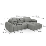 Canapé_angle_convertible_reversible_3_places_avec_coffre_Cesar_Gris-clair_dimensions
