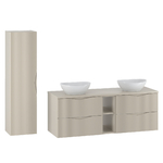 Petits-Meubles_Tao_Ensemble_meuble_double_vasque_140cm_2_niches_et_colonne_Cachemire_1