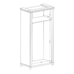 Hvt_Martin_vert_bois_armoire_2portes_dimensions_2