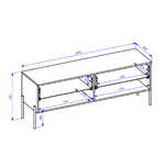 Hvt_Lucilla_meuble_TV_dimensions