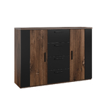 Hvt_Alec_bois_fonce_noir_commode_1