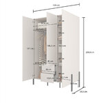 Hvt_Berenice_cachemire_armoire_3portes_dimensions