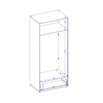 Hvt_Lilia_armoire_2portes_dimensions_2