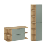 Oria_vert_salle_de_bain_pack_arrondie_meuble_sous_vasque_100cm_avec_plan_toilette_1