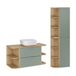 Oria_vert_salle_de_bain_pack_arrondie_meuble_simple_vasque_100cm_1
