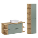 Oria_vert_salle_de_bain_pack_arrondie_meuble_simple_vasque_120cm_1