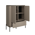 Hvt_Junon_taupe_buffet_haut_2portes_2