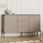 Hvt_Junon_taupe_buffet_2portes_3tiroirs_4