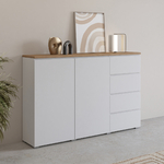 Hvt_Liko_blanc_bois_buffet_2portes_4tiroirs_3