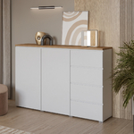Hvt_Liko_blanc_bois_buffet_2portes_4tiroirs_4