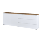 Hvt_Liko_blanc_bois_buffet_long_2portes_3tiroirs_1