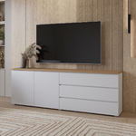 Hvt_Liko_blanc_bois_buffet_long_2portes_3tiroirs_4