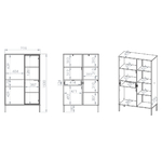 Ml_Paige_vaisselier_3portes_dimensions
