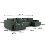 petits-meubles_Canapé_U_5_places_convertible_coffre_Sergio_Vert_5