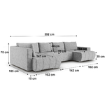 petits-meubles_Canapé_U_5_places_convertible_coffre_Sergio_Gris_5