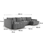 petits-meubles_Canapé_U_5_places_convertible_coffre_Sergio_Gris_foncé_5