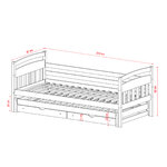 Kocot_Kids_Tosia_lit_junior_gigogne_tiroirs_dimensions