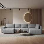 petits-meubles_Canapé_U_5_places_convertible_coffre_Sergio_droit_Gris_1_ambiance