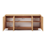 Japandi_bois_buffet_4portes_4