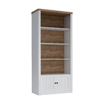 Leandre_blanc_bois_bibliotheque_2portes_1