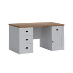 Leandre_blanc_bois_bureau_1porte_4tiroirs_1