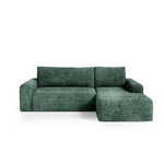 Petits-Meubles_Canapé_dangle_droit_convertible_3_places_avec_coffre_Romeo_Vert_sapin_3