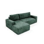 Petits-Meubles_Canapé_dangle_gauche_convertible_3_places_avec_coffre_Romeo_Vert_sapin_4