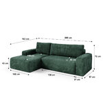 Petits-Meubles_Canapé_dangle_gauche_convertible_3_places_avec_coffre_Romeo_Vert_sapin_8