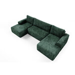 Petits-Meubles_Canapé_en_U_5_places_convertible_avec_coffre_Romeo_Vert_sapin_4