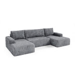 Petits-Meubles_Canapé_en_U_5_places_convertible_avec_coffre_Romeo_Gris_foncé_2