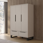 Hvt_Eden_cachemire_noir_armoire_3portes_3