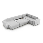 Petits-Meubles_Canapé_en_U_5_places_angle_droit_convertible_avec_coffre_Lorenzo_Gris_clair_3