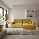 Petits-Meubles_Canapé_d'angle_réversible_convertible_3_places_avec_coffre_Giulia_Jaune_moutarde_1_ambiance