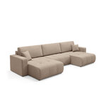 Petits-Meubles_Canapé_en_U_5_places_convertible_avec_coffre_Giulia_Beige_2