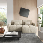 Petits-Meubles_Canapé_d'angle_réversible_convertible_Vittoria_Beige_chiné_1_ambiance