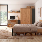 Petits-Meubles_Bureau_1_porte_Ezra_Bois_et_Noir_4